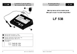 Preview for 8 page of wtw LF 538 Instruction Manuals