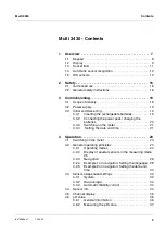 Preview for 3 page of wtw Multi 3430 Operating Manual