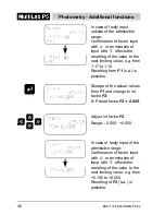 Preview for 40 page of wtw MultiLab P5 Operation Manual