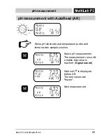 Preview for 59 page of wtw MultiLab P5 Operation Manual