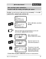 Preview for 67 page of wtw MultiLab P5 Operation Manual