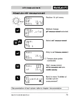 Preview for 73 page of wtw MultiLab P5 Operation Manual