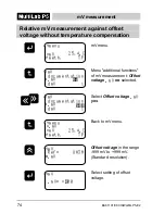 Preview for 74 page of wtw MultiLab P5 Operation Manual