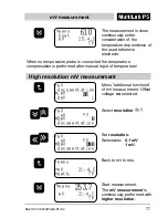 Preview for 77 page of wtw MultiLab P5 Operation Manual