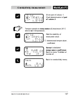 Preview for 107 page of wtw MultiLab P5 Operation Manual