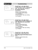 Preview for 216 page of wtw MultiLab P5 Operation Manual