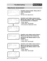 Preview for 217 page of wtw MultiLab P5 Operation Manual