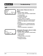 Preview for 218 page of wtw MultiLab P5 Operation Manual