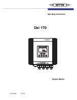 wtw Oxi 170 Operating Instructions Manual предпросмотр