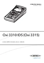 wtw Oxi 3310 IDS Operating Manual предпросмотр