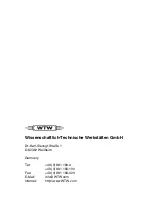 Preview for 62 page of wtw Oxi 3310 Operating Manual