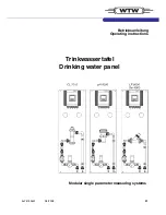 wtw Oxi 4000 Operating Instructions Manual preview