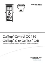 Предварительный просмотр 1 страницы wtw OxiTop Control OC 110 Operating Manual