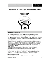 Preview for 27 page of wtw OxiTop IS 12 Operating Manual