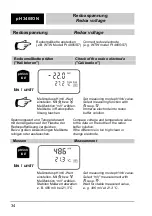 Preview for 34 page of wtw pH 340/ION Instruction Manuals