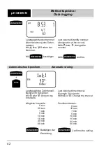 Preview for 42 page of wtw pH 340/ION Instruction Manuals