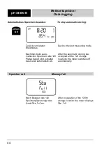 Preview for 44 page of wtw pH 340/ION Instruction Manuals