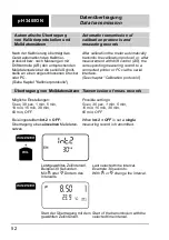 Preview for 52 page of wtw pH 340/ION Instruction Manuals