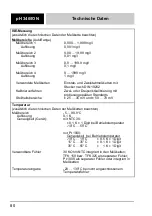 Preview for 80 page of wtw pH 340/ION Instruction Manuals