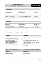 Preview for 99 page of wtw pH 340/ION Instruction Manuals