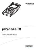 wtw pH/Cond 3320 Operating Manual предпросмотр