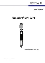 wtw SensoLyt MPP-A Pt Series Operating Manual preview