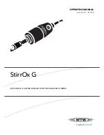 Предварительный просмотр 1 страницы wtw Stirrox G Operating Manual