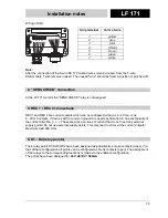 Preview for 71 page of wtw TecnoLine LF 171 Operating Manual