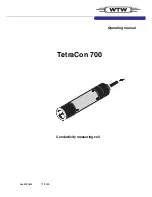 Preview for 1 page of wtw TetraCon 700 Operating Manual