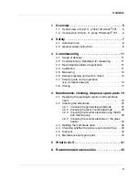 Preview for 3 page of wtw TriOxmatic 701 Operating Manual