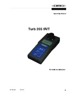 Предварительный просмотр 1 страницы wtw Turb 355 IR/T Operating Manual