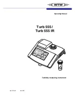 wtw Turb 555 Operating Manual предпросмотр