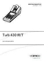 wtw WTW Turb 430 IR Operation Manual preview