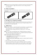 Предварительный просмотр 10 страницы WUBEN LT35 Pro User Manual