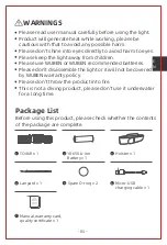 Preview for 3 page of WUBEN TO46R User Manual