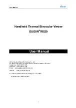 Wuhan Guide GUIDIR IR529 User Manual preview