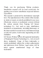 Preview for 15 page of Wulian WL-NLAMLPW-V0100000-01 User Manual