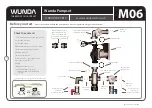 Wunda M06 Manual предпросмотр