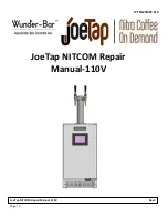 Wunder-Bar JoeTap NITCOM Repair Manual preview