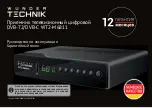 WUNDER TECHNIK DVB-C WT2-M6811 Instructions Manual preview