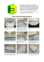 Preview for 1 page of Wunderbars Corner Frames Assembly Instructions