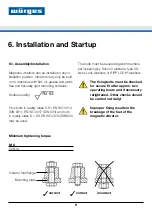 Предварительный просмотр 9 страницы WÜRGES MR 1 Installation And Operating Instructions Manual