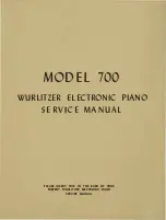 Wurlitzer 700 Service Manual preview