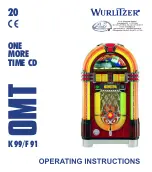 Wurlitzer OMT F91 Operating Instructions Manual preview