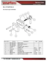 Preview for 15 page of Wurtec 30-10001669 Instructions Manual