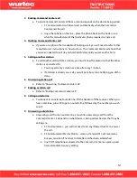 Preview for 12 page of Wurtec S3 Communicator Instructions Manual