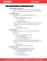 Preview for 13 page of Wurtec S3 Communicator Instructions Manual