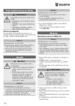 Preview for 120 page of Würth 0510 955 604 Operating Instructions Manual