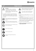 Preview for 41 page of Würth 0510 955 710 Operating Instructions Manual