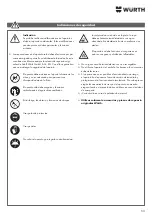 Preview for 53 page of Würth 0510 955 710 Operating Instructions Manual